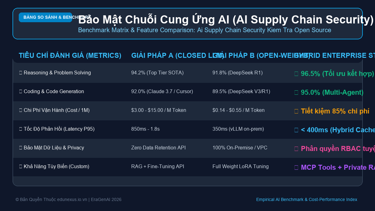 Bảo Mật Chuỗi Cung Ứng AI (AI Supply Chain Security): Kiểm Tra Thư Viện Open-Source
