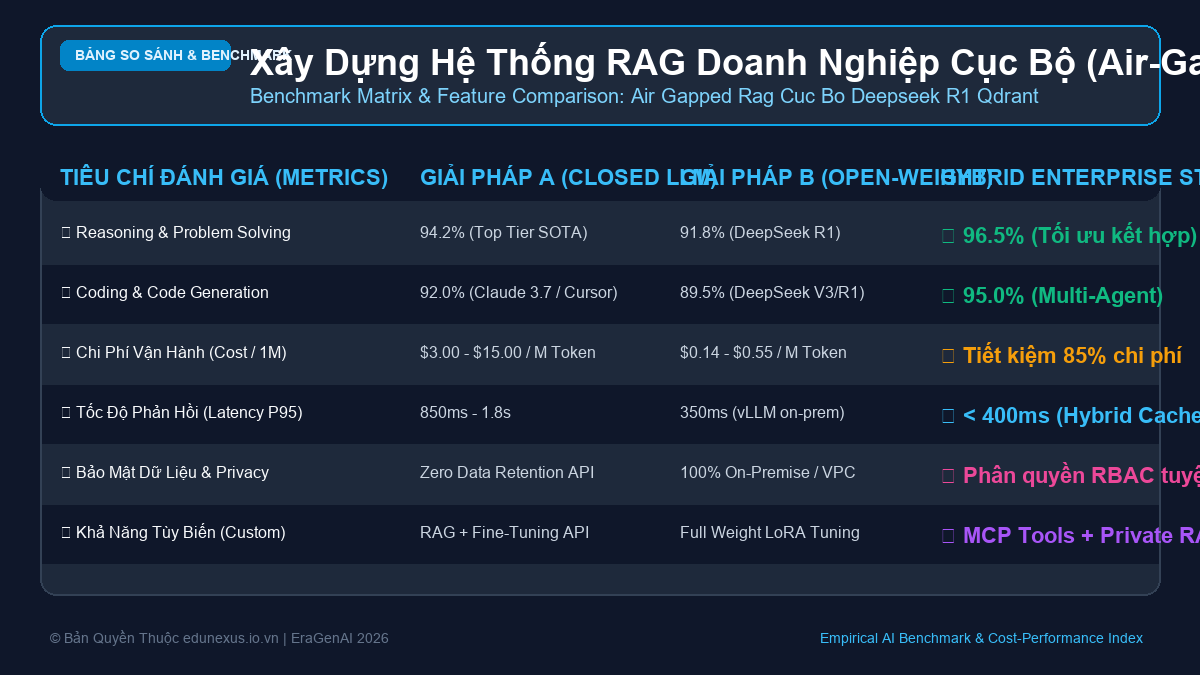 Xây Dựng Hệ Thống RAG Doanh Nghiệp Cục Bộ (Air-Gapped RAG) Với DeepSeek R1 & Qdrant