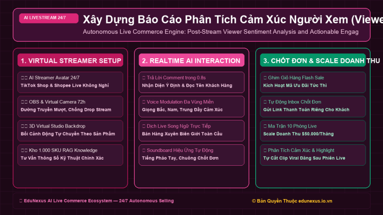 Xây Dựng Báo Cáo Phân Tích Cảm Xúc Người Xem (Viewer Sentiment Analysis) Sau Mỗi Phiên Livestream