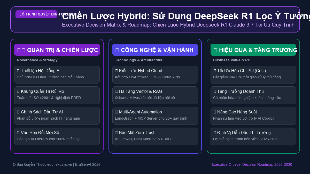 Chiến Lược Hybrid: Sử Dụng DeepSeek R1 Lọc Ý Tưởng & Claude 3.7 Hoàn Thiện Sản Phẩm