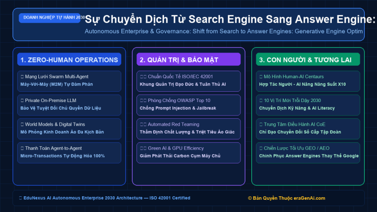 Sự Chuyển Dịch Từ Search Engine Sang Answer Engine: Chiến Lược Tối Ưu Hóa Nhận Diện Cho Doanh Nghiệp (GEO / AEO)