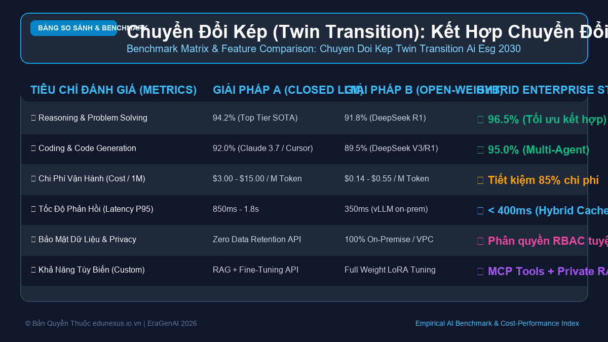 Chuyển Đổi Kép (Twin Transition): Kết Hợp Chuyển Đổi Số AI & Chuyển Đổi Xanh ESG Đến 2030