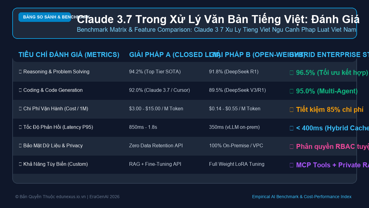 Claude 3.7 Trong Xử Lý Văn Bản Tiếng Việt: Đánh Giá Độ Chính Xác Về Ngữ Cảnh Pháp Luật