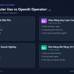 Claude Computer Use vs OpenAI Operator: AI Tự Điều Khiển Máy Tính Đã Đến Thực Tế Chưa?