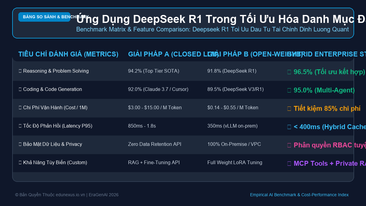 Ứng Dụng DeepSeek R1 Trong Tối Ưu Hóa Danh Mục Đầu Tư Tài Chính Định Lượng (Quant Finance)
