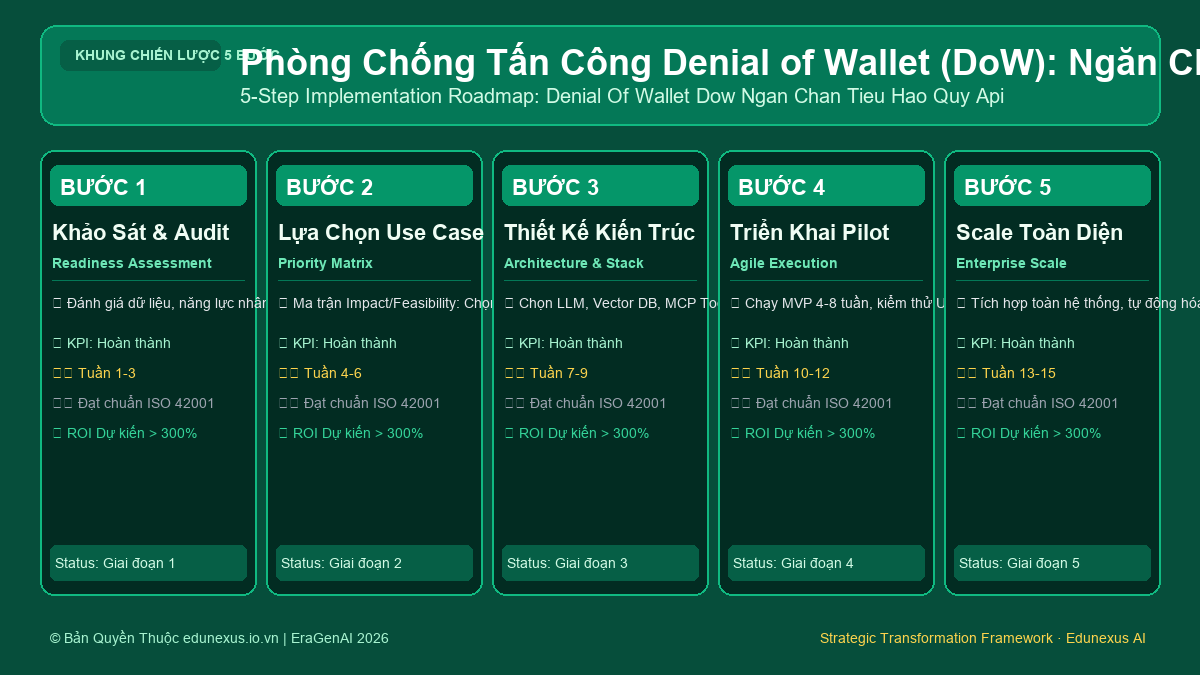 Phòng Chống Tấn Công Denial of Wallet (DoW): Ngăn Chặn Hacker Tiêu Hao Quỹ API