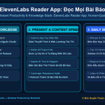 ElevenLabs Reader App: Đọc Mọi Bài Báo, Sách Điện Tử & Tài Liệu Bằng Giọng Đọc Truyền Cảm Như Người Thật