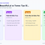 Gamma AI vs Beautiful.ai vs Tome: Tạo Slide Thuyết Trình AI Cho Pitch Deck Startup 2026