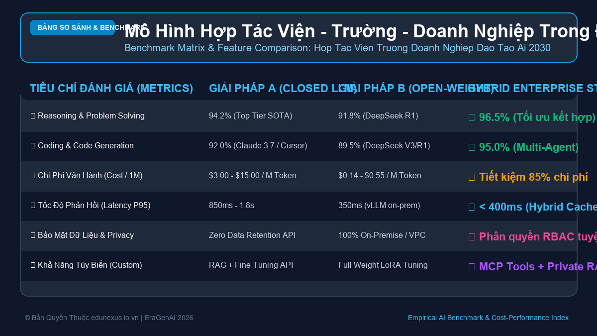 Mô Hình Hợp Tác Viện – Trường – Doanh Nghiệp Trong Đào Tạo Nhân Lực AI Thực Chiến 2030