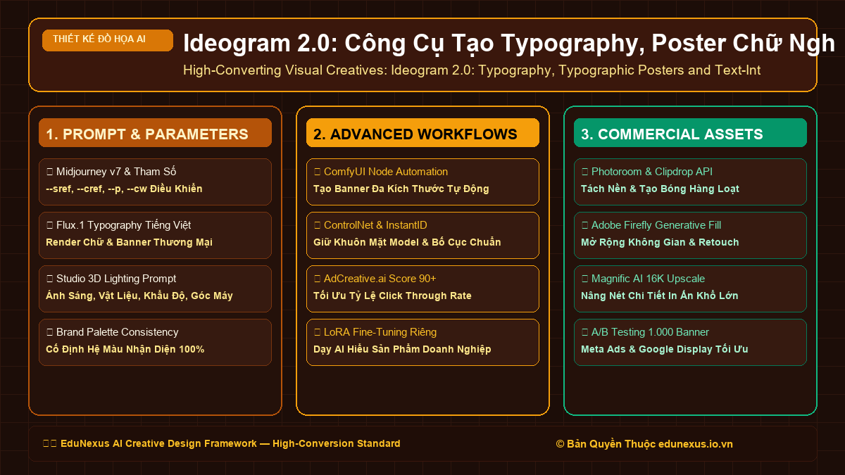 Ideogram 2.0: Công Cụ Tạo Typography, Poster Chữ Nghệ Thuật & Logo Có Văn Bản Đẹp Nhất Hiện Nay