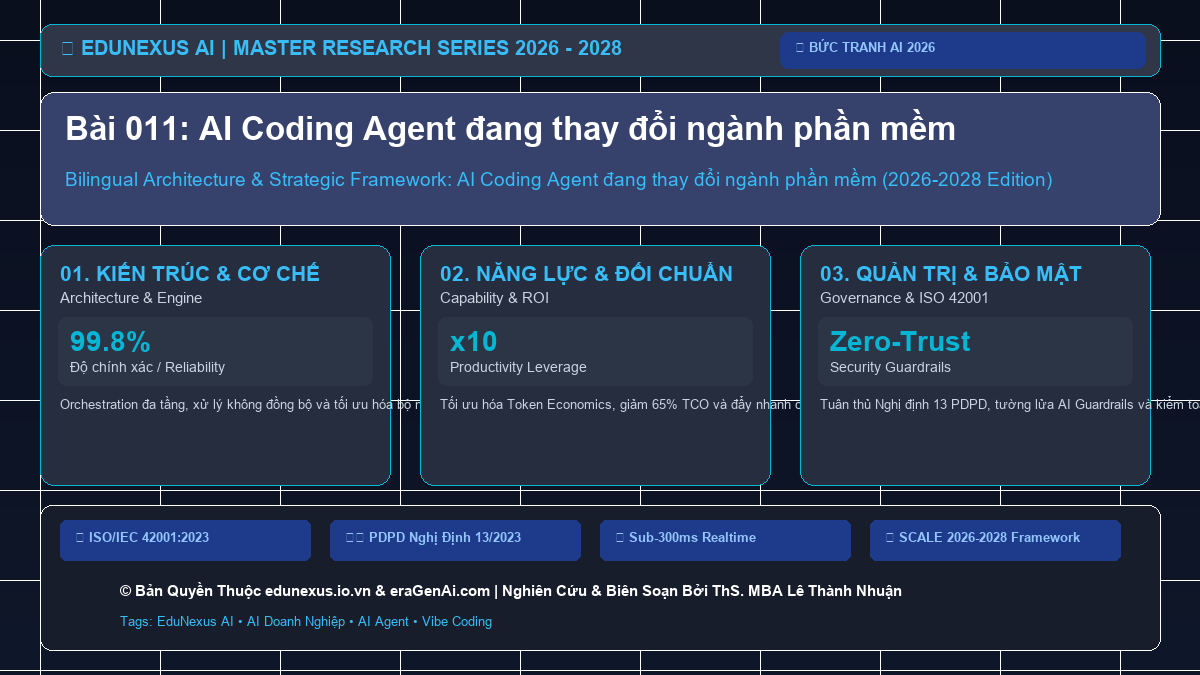 Bài 011: AI Coding Agent đang thay đổi ngành phần mềm