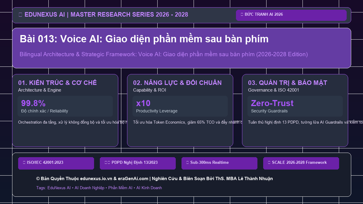 Bài 013: Voice AI: Giao diện phần mềm sau bàn phím