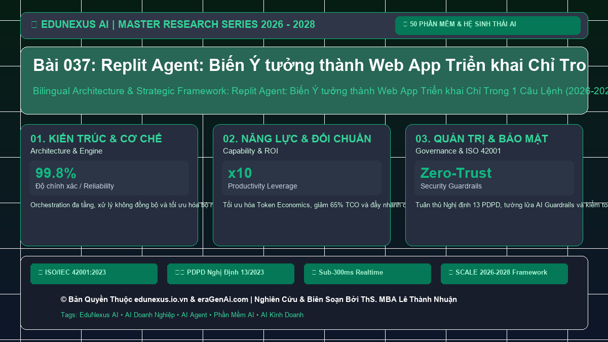 Bài 037: Replit Agent: Biến Ý tưởng thành Web App Triển khai Chỉ Trong 1 Câu Lệnh