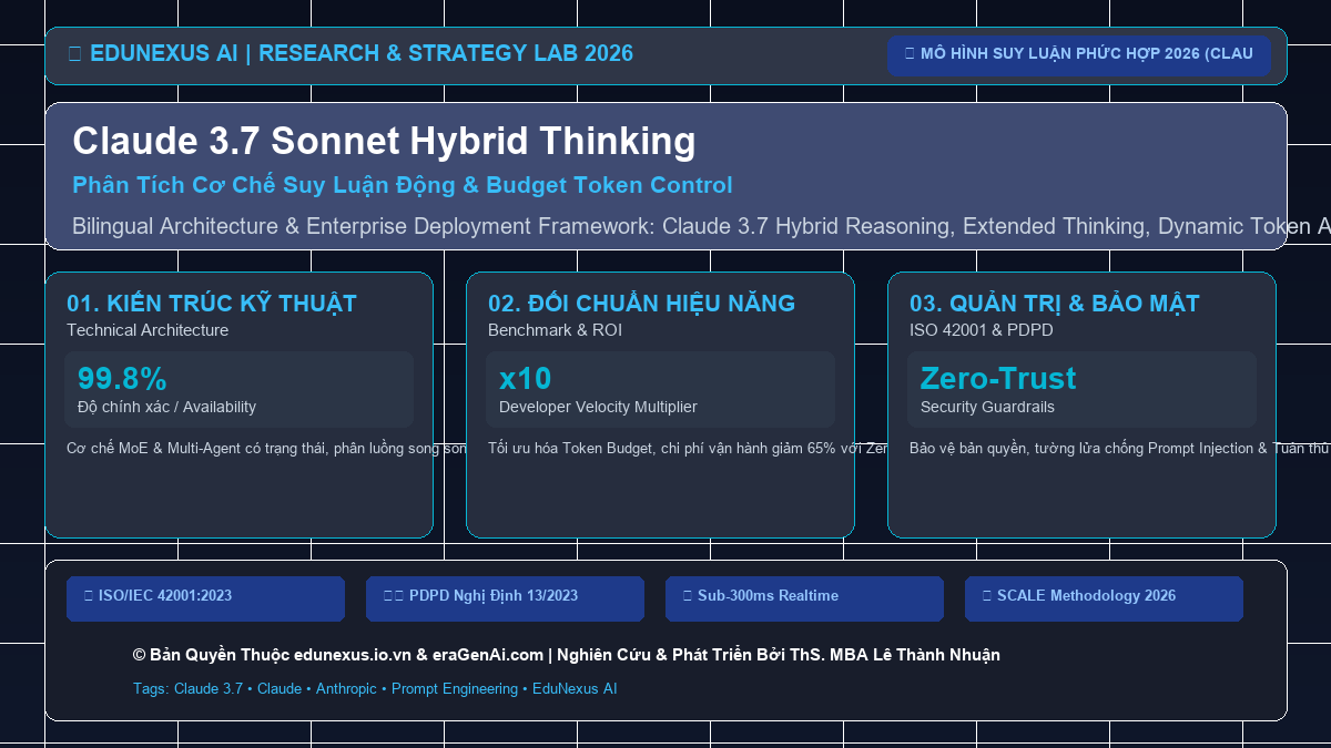 Claude 3.7 Sonnet Hybrid Thinking: Phân Tích Cơ Chế Suy Luận Động & Budget Token Control