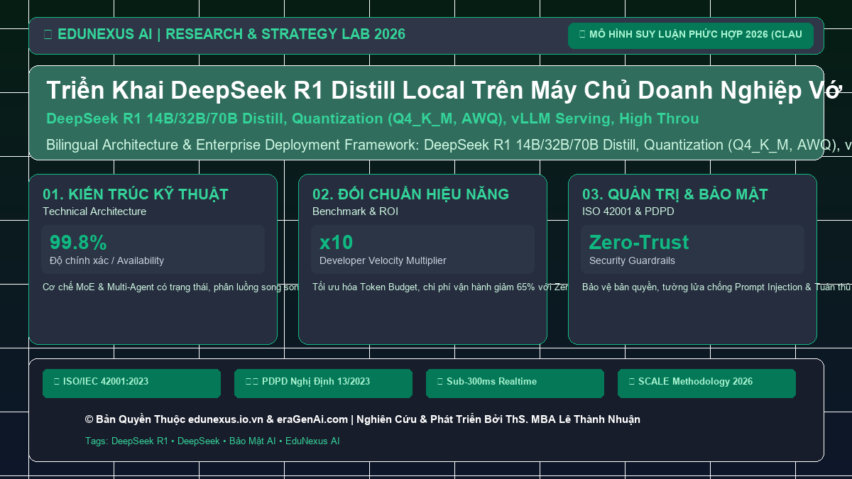 Triển Khai DeepSeek R1 Distill Local Trên Máy Chủ Doanh Nghiệp Với vLLM & Ollama