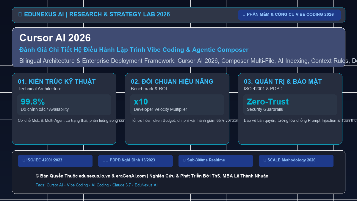 Cursor AI 2026: Đánh Giá Chi Tiết Hệ Điều Hành Lập Trình Vibe Coding & Agentic Composer
