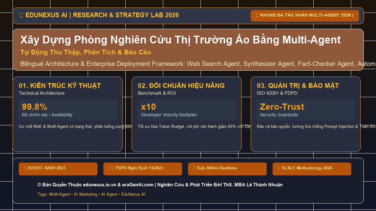Xây Dựng Phòng Nghiên Cứu Thị Trường Ảo Bằng Multi-Agent: Tự Động Thu Thập, Phân Tích & Báo Cáo