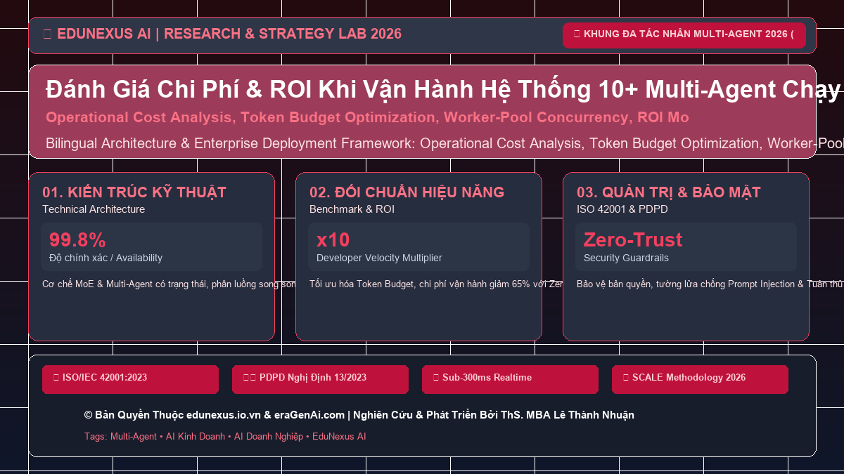 Đánh Giá Chi Phí & ROI Khi Vận Hành Hệ Thống 10+ Multi-Agent Chạy Song Song Liên Tục