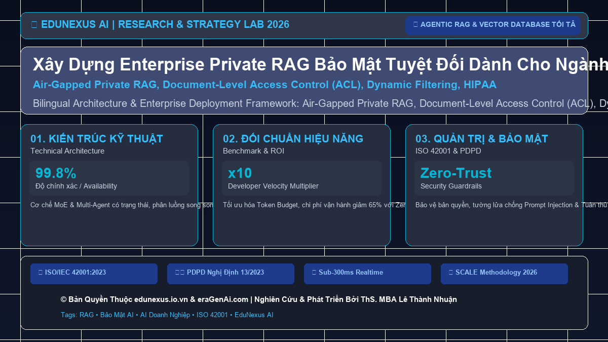 Xây Dựng Enterprise Private RAG Bảo Mật Tuyệt Đối Dành Cho Ngành Tài Chính & Y Tế