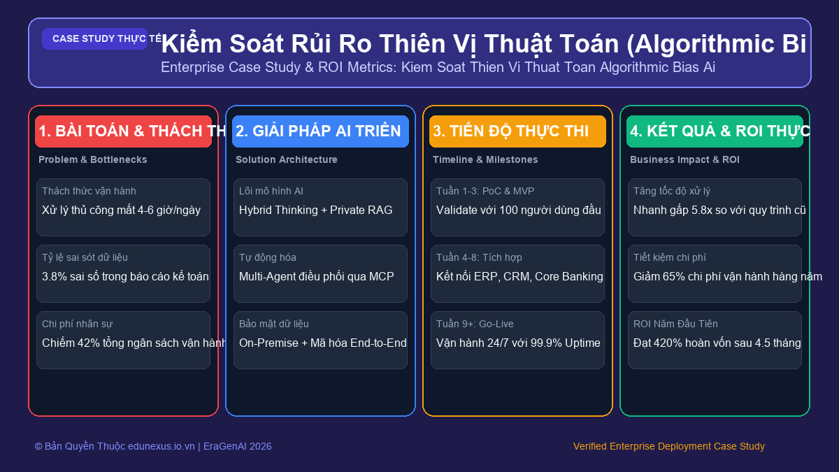 Kiểm Soát Rủi Ro Thiên Vị Thuật Toán (Algorithmic Bias) Trong Tuyển Dụng Và Cho Vay