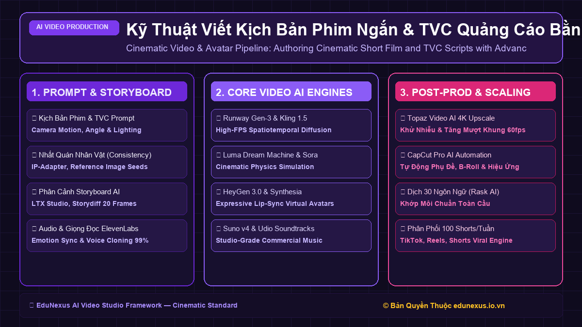 Kỹ Thuật Viết Kịch Bản Phim Ngắn & TVC Quảng Cáo Bằng Claude 3.7 & ChatGPT Chuẩn Ngôn Ngữ Điện Ảnh