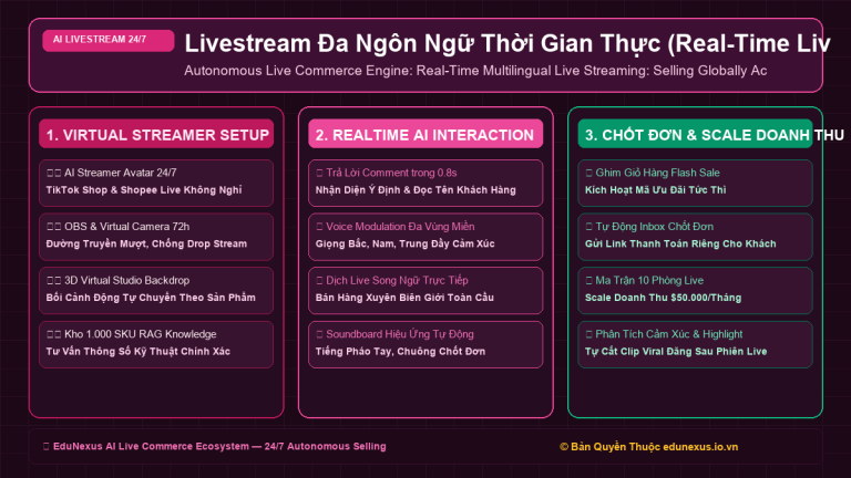 Livestream Đa Ngôn Ngữ Thời Gian Thực (Real-Time Live Translation): Tiếp Cận Khách Hàng Toàn Cầu Cùng Lúc