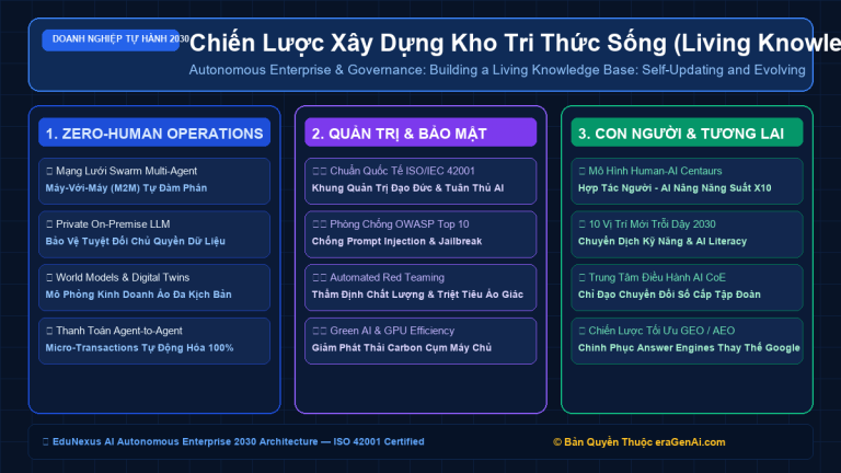 Chiến Lược Xây Dựng Kho Tri Thức Sống (Living Knowledge Base): AI Tự Cập Nhật & Tiến Hóa Theo Nghiệp Vụ