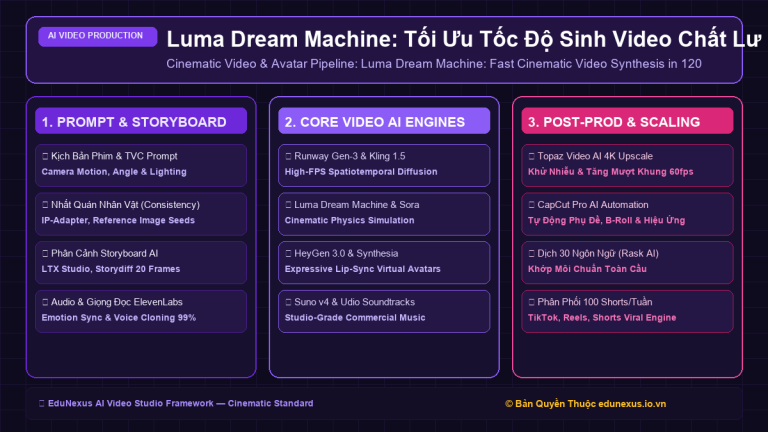 Luma Dream Machine: Tối Ưu Tốc Độ Sinh Video Chất Lượng Điện Ảnh Trong 120 Giây