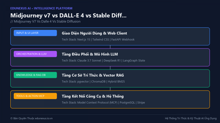 Midjourney v7 vs DALL-E 4 vs Stable Diffusion 3.5: AI Vẽ Ảnh Nào Đáng Dùng Nhất?