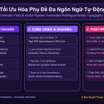Tối Ưu Hóa Phụ Đề Đa Ngôn Ngữ Tự Động & Chèn Hiệu Ứng Chữ Động (Kinetic Typography) Hút Người Xem