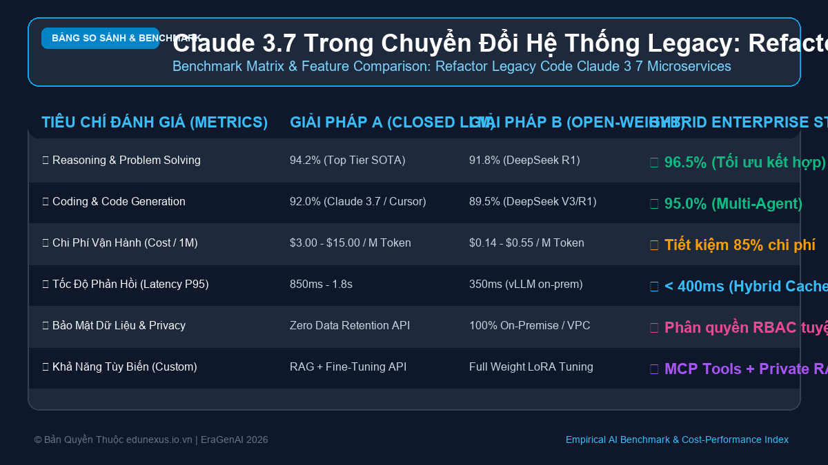 Claude 3.7 Trong Chuyển Đổi Hệ Thống Legacy: Refactor Codebase Cổ Điển Sang Microservices