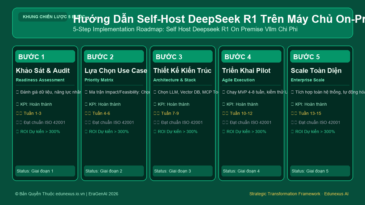 Hướng Dẫn Self-Host DeepSeek R1 Trên Máy Chủ On-Premise Tiết Kiệm Chi Phí Với vLLM