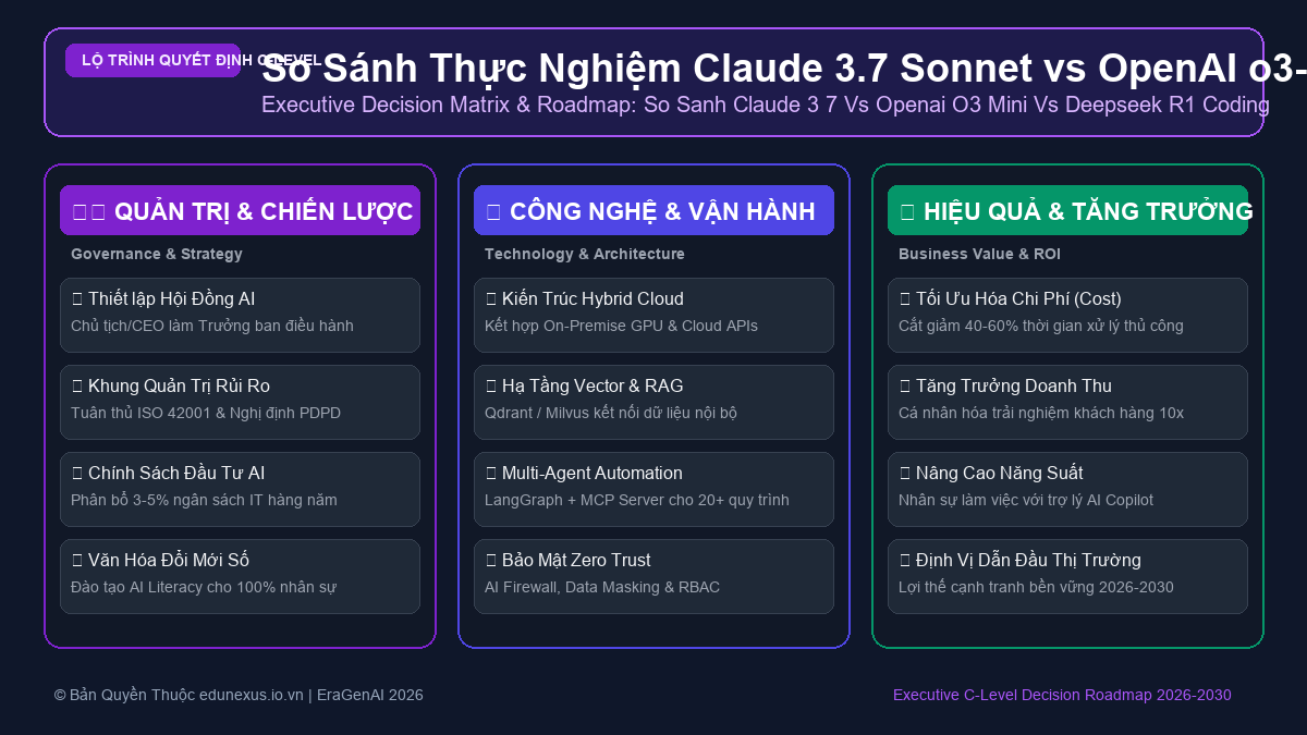 So Sánh Thực Nghiệm Claude 3.7 Sonnet vs OpenAI o3-mini vs DeepSeek R1 Trên Bài Toán Coding Thực Tế