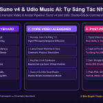 Suno v4 & Udio Music AI: Tự Sáng Tác Nhạc Phim, Jingle Quảng Cáo Chuẩn Studio Không Lo Bản Quyền