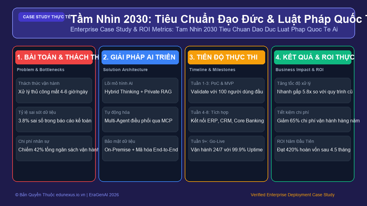 Tầm Nhìn 2030: Tiêu Chuẩn Đạo Đức & Luật Pháp Quốc Tế Định Hình Kỷ Nguyên Trí Tuệ Nhân Tạo Tự Hành