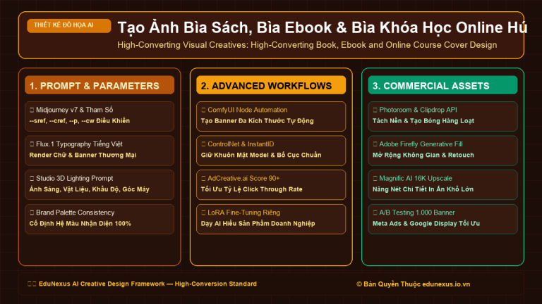 Tạo Ảnh Bìa Sách, Bìa Ebook & Bìa Khóa Học Online Hút Triệu Click (High-CTR Cover Design)