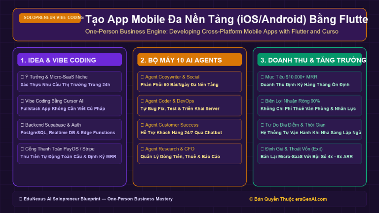 Tạo App Mobile Đa Nền Tảng (iOS/Android) Bằng Flutter + Cursor AI Trong 7 Ngày