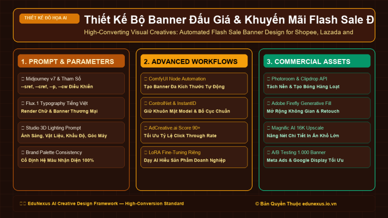 Thiết Kế Bộ Banner Đấu Giá & Khuyến Mãi Flash Sale Động Cho Sàn Thương Mại Điện Tử Shopee / Lazada