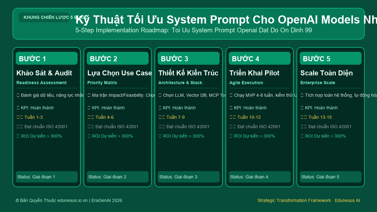 Kỹ Thuật Tối Ưu System Prompt Cho OpenAI Models Nhằm Đạt Độ Ổn Định 99.9%