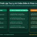 Thiết Lập Trợ Lý AI Chấm Điểm & Phân Loại Chất Lượng Khách Hàng Tiềm Năng (Lead Scoring) Tự Động