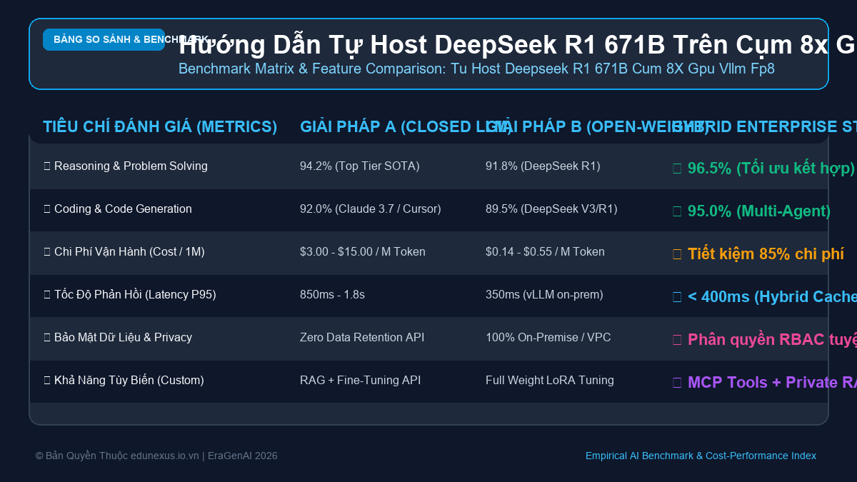 Hướng Dẫn Tự Host DeepSeek R1 671B Trên Cụm 8x GPU H100/A100 Với vLLM & FP8 Quantization