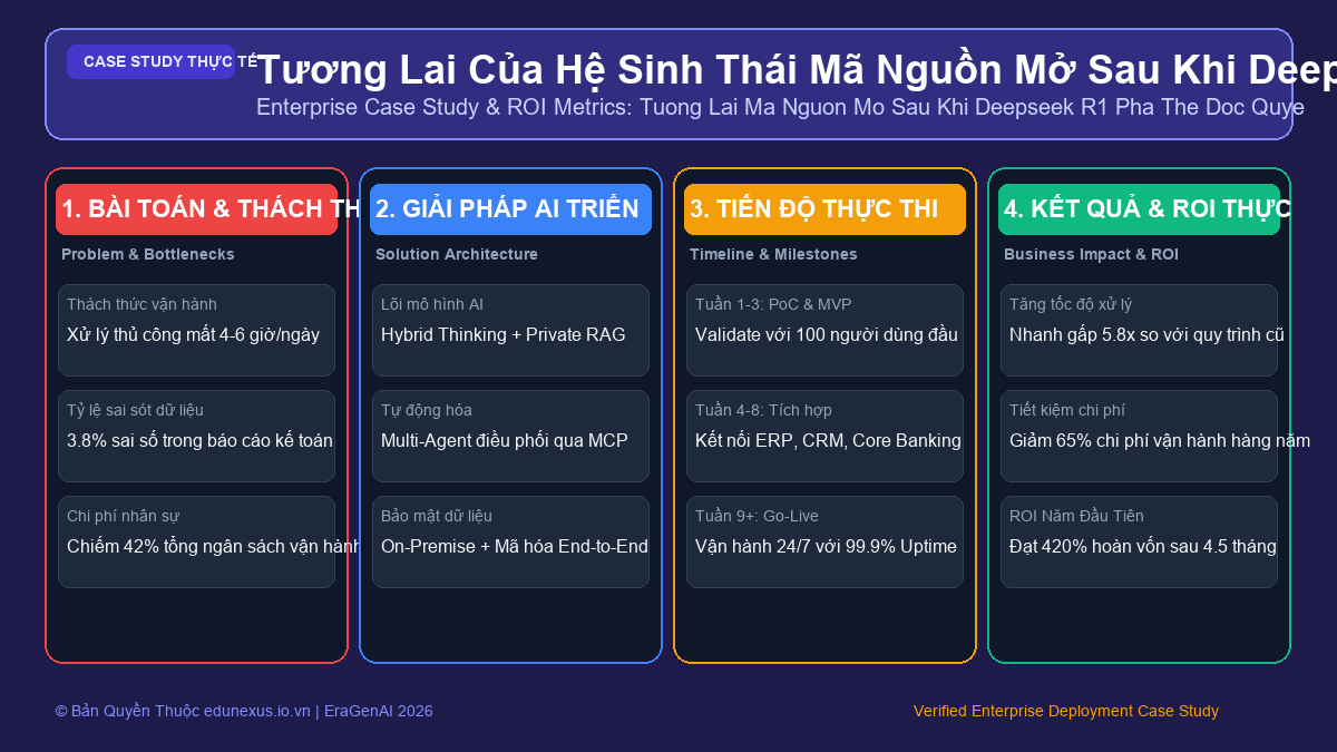 Tương Lai Của Hệ Sinh Thái Mã Nguồn Mở Sau Khi DeepSeek R1 Phá Vỡ Thế Độc Quyền