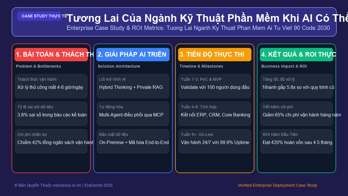 Tương Lai Của Ngành Kỹ Thuật Phần Mềm Khi AI Có Thể Tự Viết 90% Code Đến Năm 2030