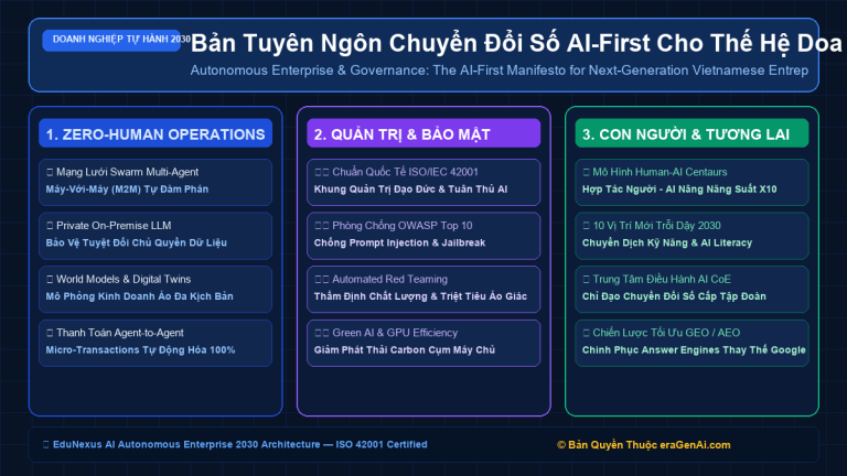 Bản Tuyên Ngôn Chuyển Đổi Số AI-First Cho Thế Hệ Doanh Nhân & Lập Trình Viên Mới Của Việt Nam