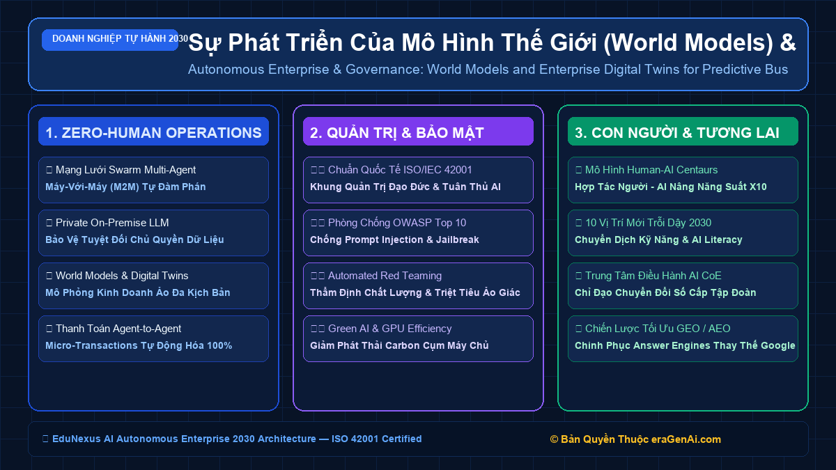 Sự Phát Triển Của Mô Hình Thế Giới (World Models) & Ứng Dụng Trong Mô Phỏng Kinh Doanh Ảo (Digital Twins)