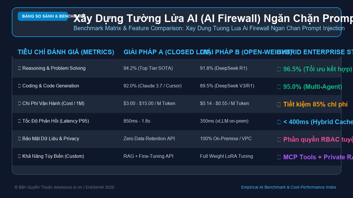 Xây Dựng Tường Lửa AI (AI Firewall) Ngăn Chặn Prompt Injection, Jailbreak & Data Exfiltration
