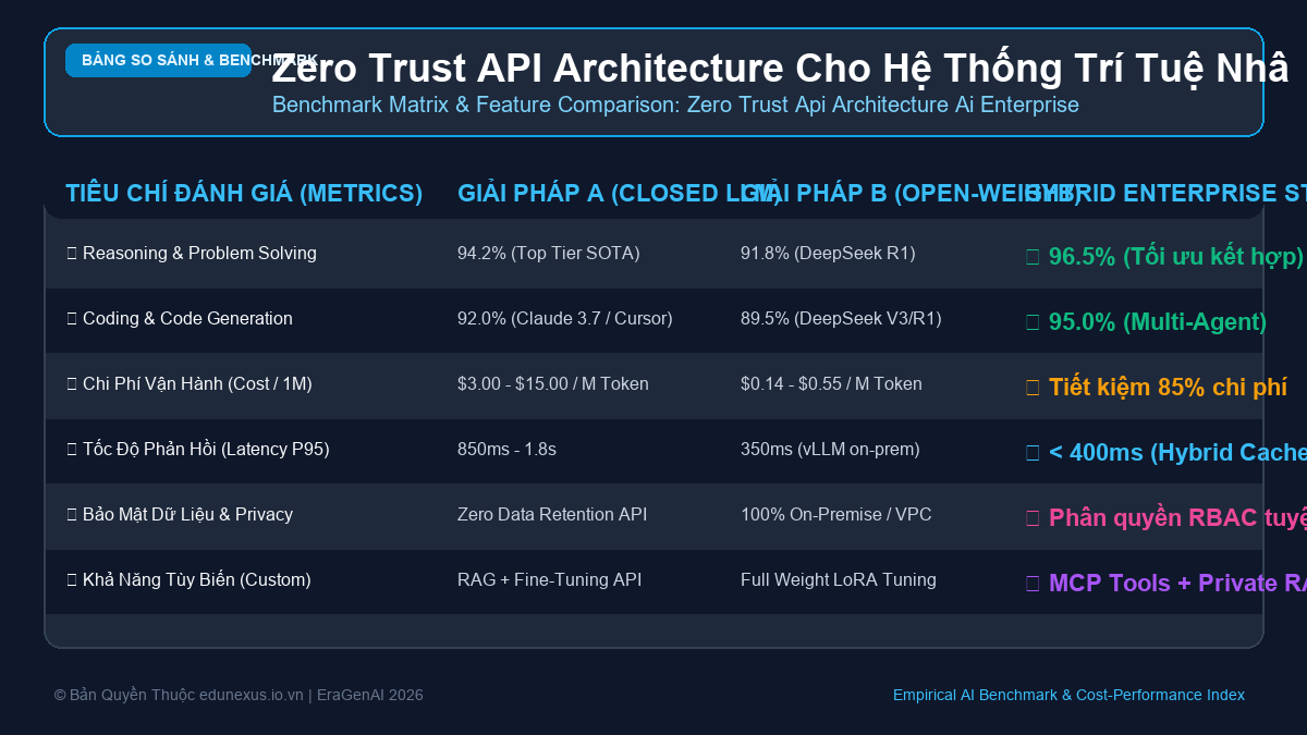 Zero Trust API Architecture Cho Hệ Thống Trí Tuệ Nhân Tạo Doanh Nghiệp