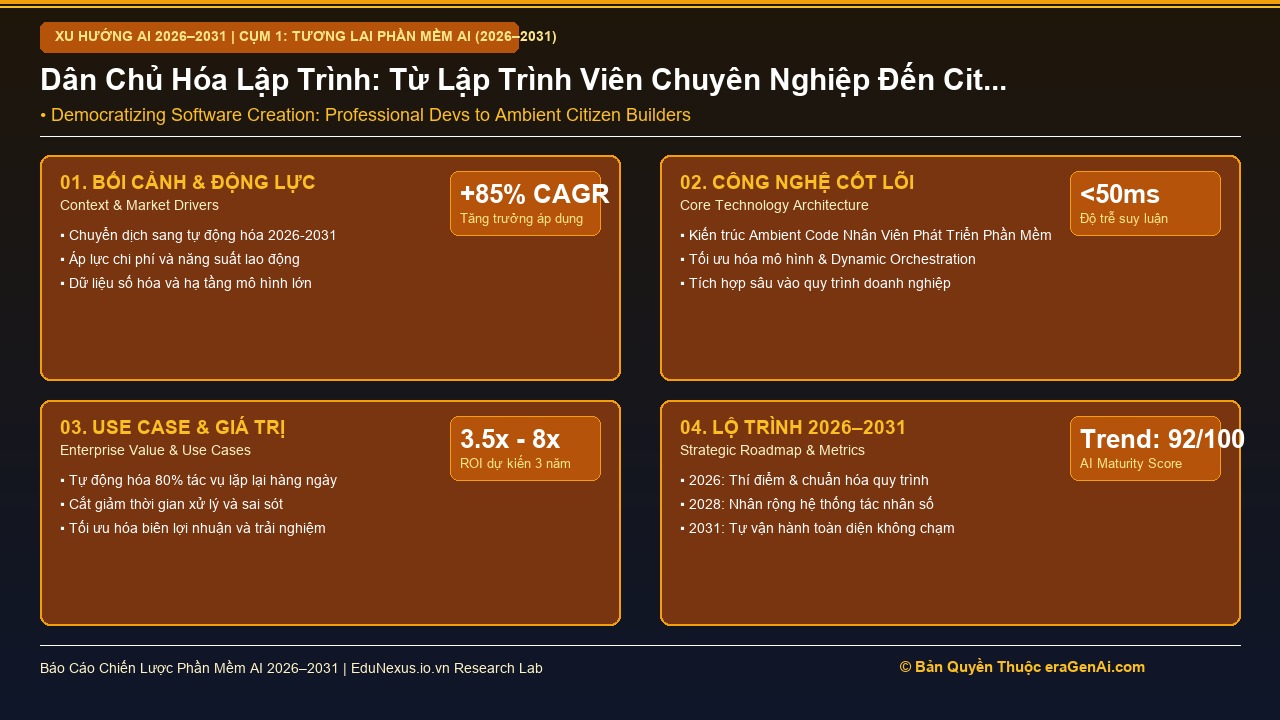 Zero-Code to Ambient-Code: Khi Mọi Nhân Viên Đều Là Kỹ Sư Phát Triển Nhờ AI