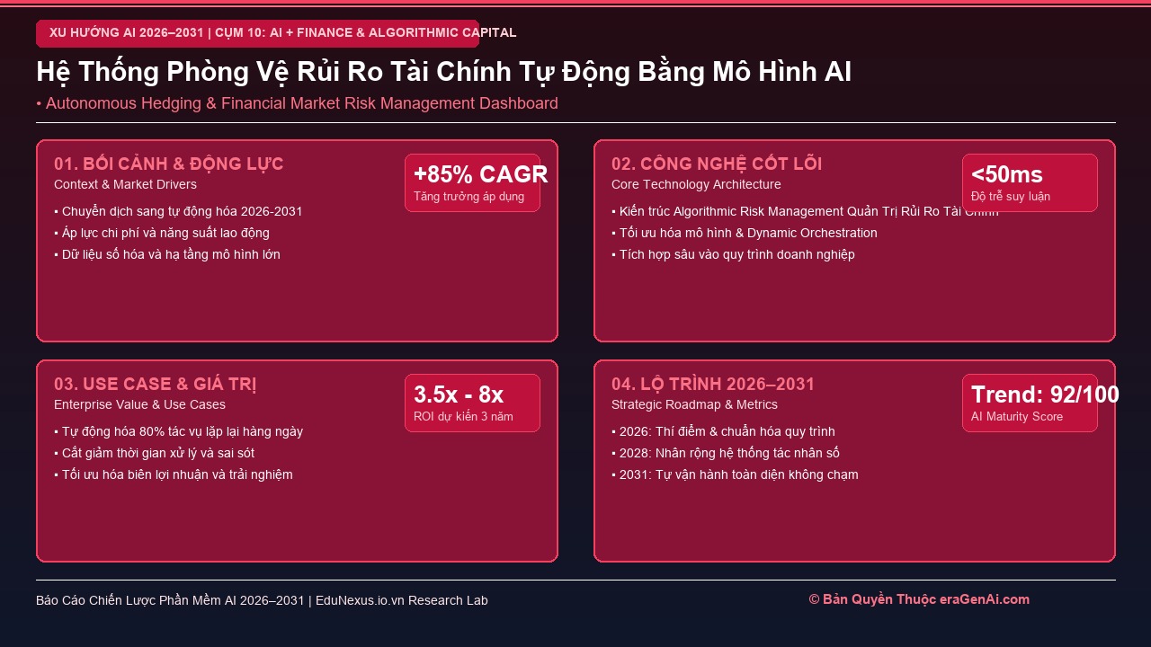 Algorithmic Risk Management: Quản Trị Rủi Ro Tỷ Giá, Lãi Suất và Hàng Hóa Bằng Mô Hình Dự Báo