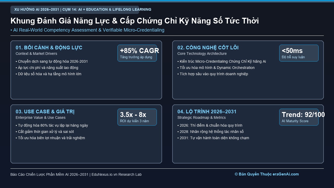 Micro-Credentialing và Chứng Nhận Kỹ Năng Bằng AI Thay Cho Bằng Cấp Truyền Thống